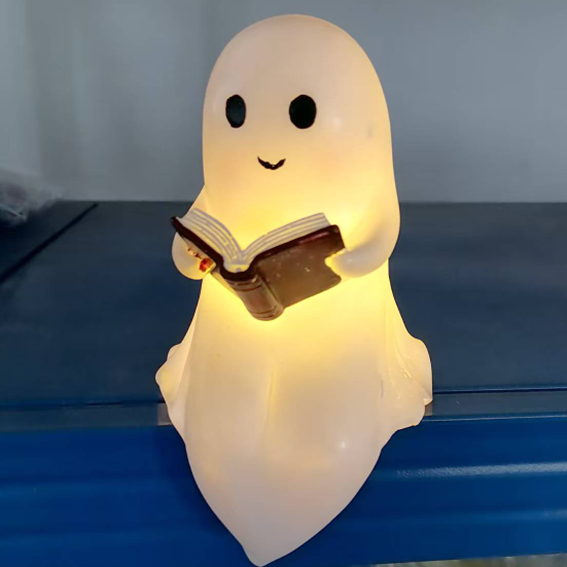 Home Cinema Lighting - New Cute Ghost Reading Book Lamp