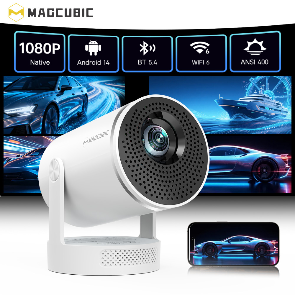 Home Cinema Pc - Magcubic Android 14 Native 1080P 8K