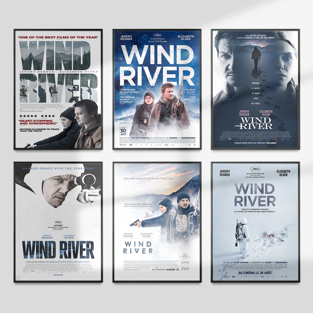 Home Cinema Films - Wind River Movie Poster Film Wall