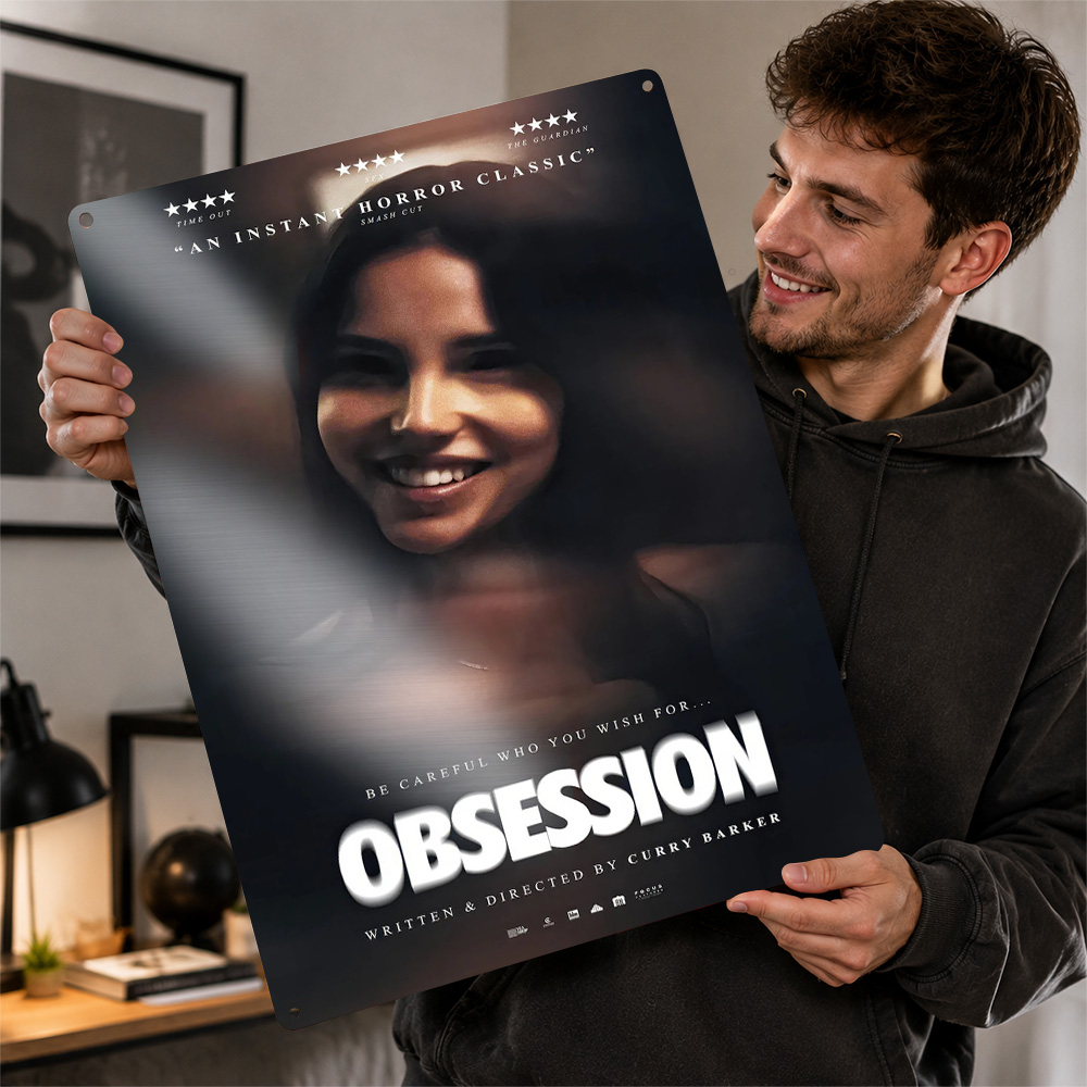 Home Cinema Films - Obsession Movie Metal Poster Cinema Wall