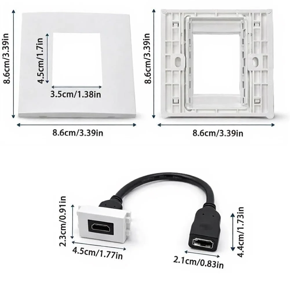 Dual Port Wall Plate With Pigt - огляд і ціна Home Cinema Gaming