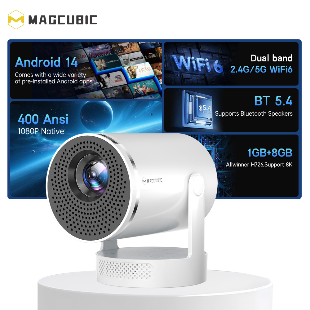 Magcubic Android 14 Native 108 - огляд і ціна Home Cinema Pc