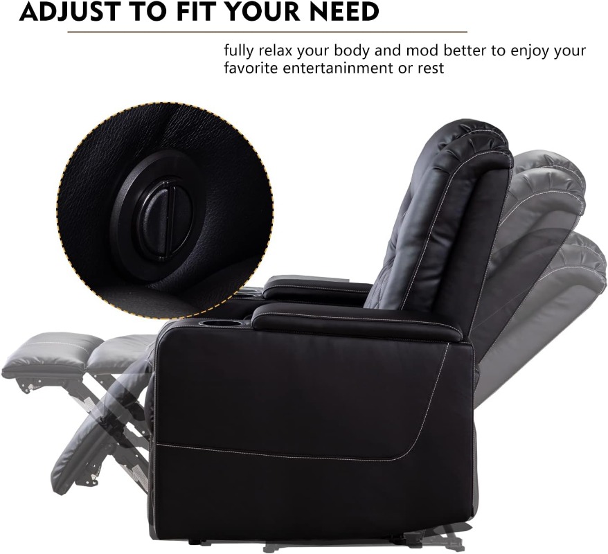 CANMOV Electric Power Recliner - огляд і ціна Home Cinema Recliner Chairs