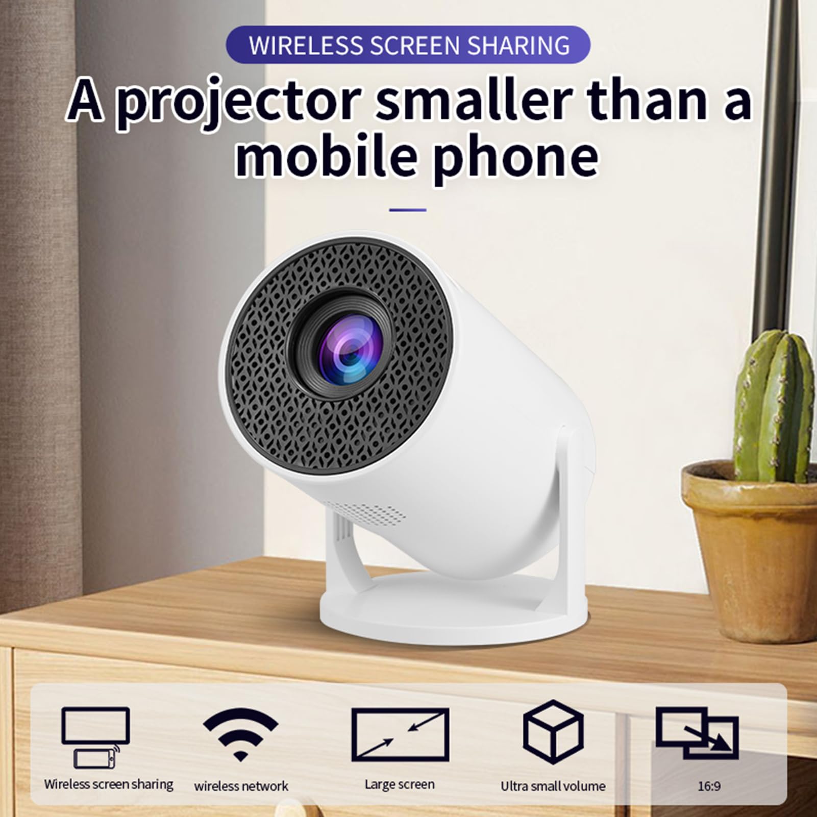 M5 8K Wifi 6 Projector Ultra H - огляд і ціна Home Cinema Gaming