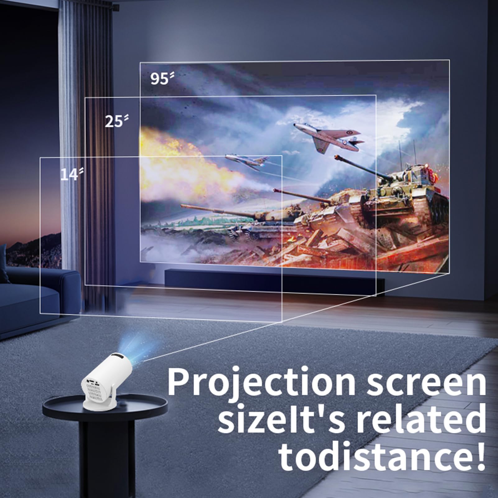 M5 8K Wifi 6 Projector Ultra H - огляд і ціна Home Cinema Gaming