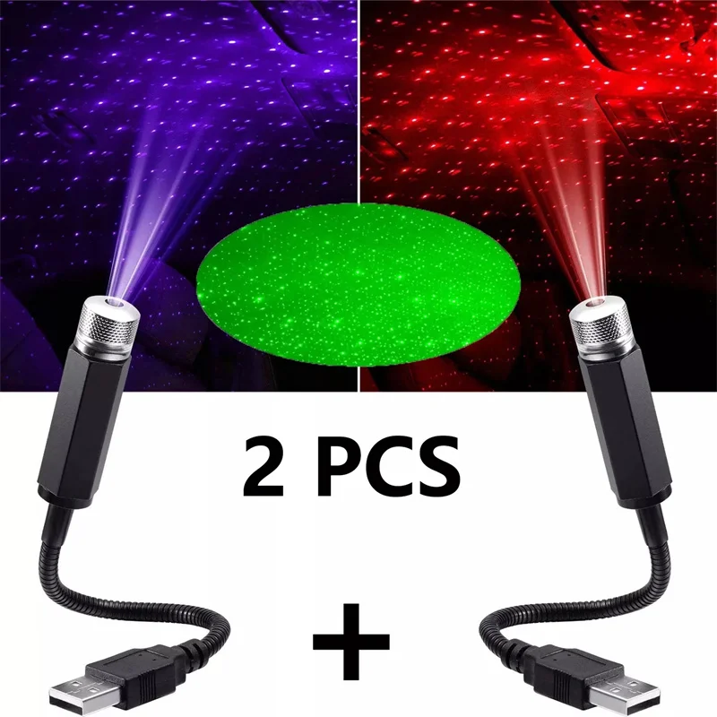 Mini Car LED Star Night Light  - огляд і ціна Home Cinema Projector