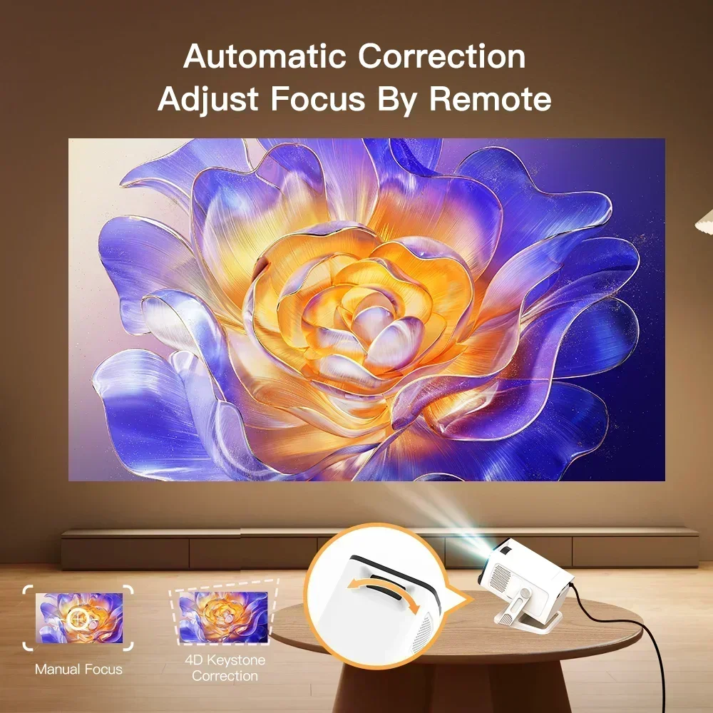 Mini Projector Wifi6 and BT5.4 - огляд і ціна Home Cinema Hdmi