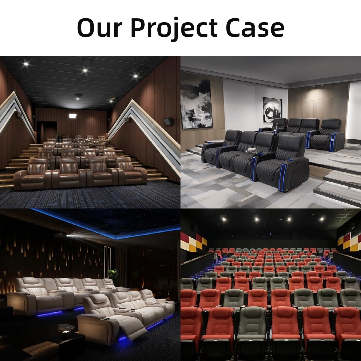 Cinema Sofa Home Theater Recli - огляд і ціна Home Cinema Recliner Chairs
