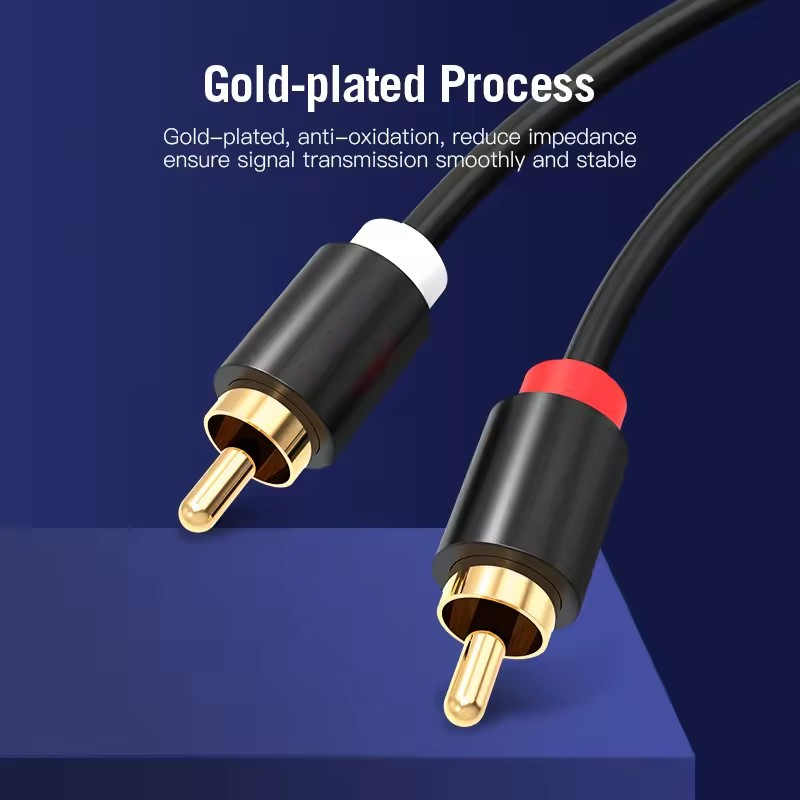HIFI Stereo RCA Cable 2RCA to  - огляд і ціна Home Cinema Pc