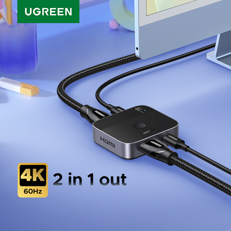 UGREEN HDMI USB C Switch 2 in  - огляд і ціна Home Cinema Pc