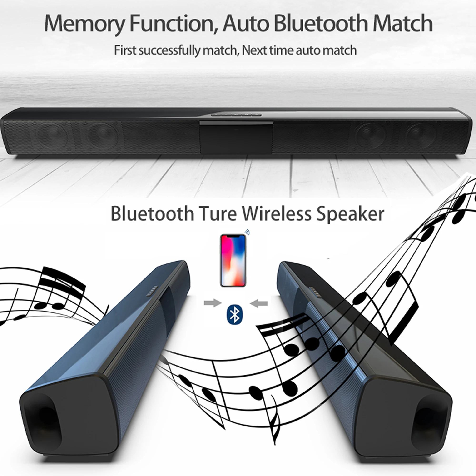 40W High Power Soundbar for TV - огляд і ціна Home Cinema Pc