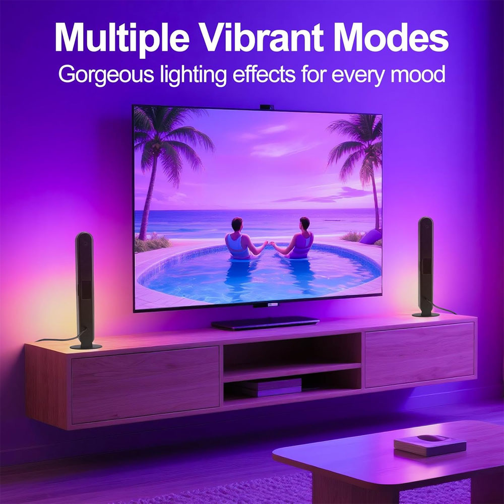 1/2/3Pcs Smart LED Light Bar,1 - огляд і ціна Home Cinema Lighting