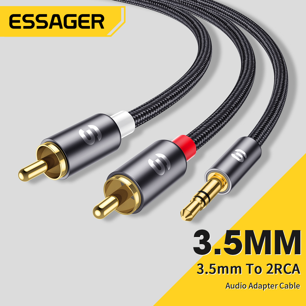Essager RCA Audio Cable Stereo - огляд і ціна Home Cinema Pc