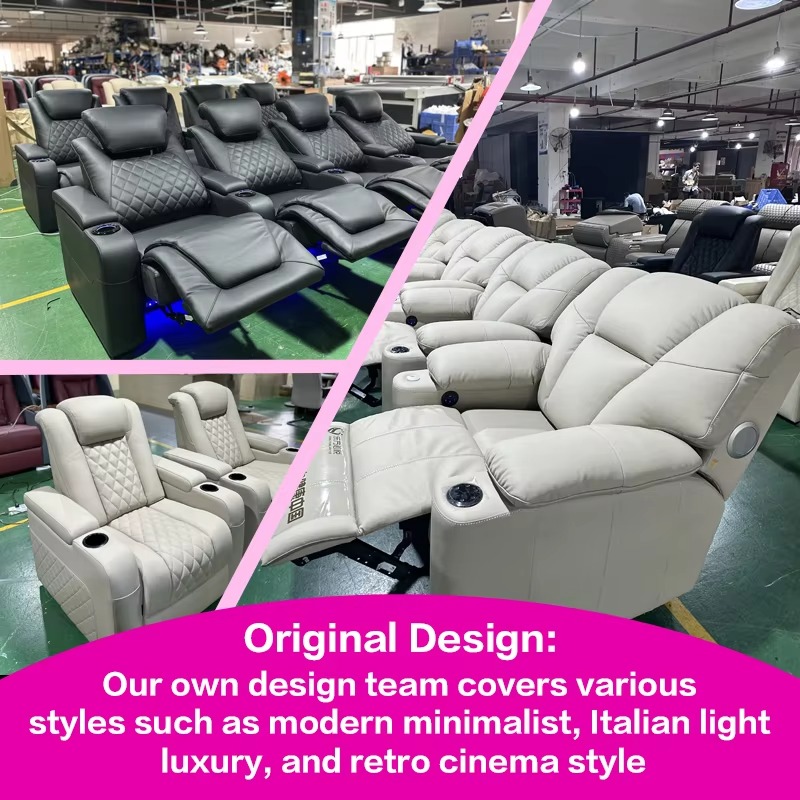 Vip Single Leather Reclining S - огляд і ціна Home Cinema Recliner Chairs