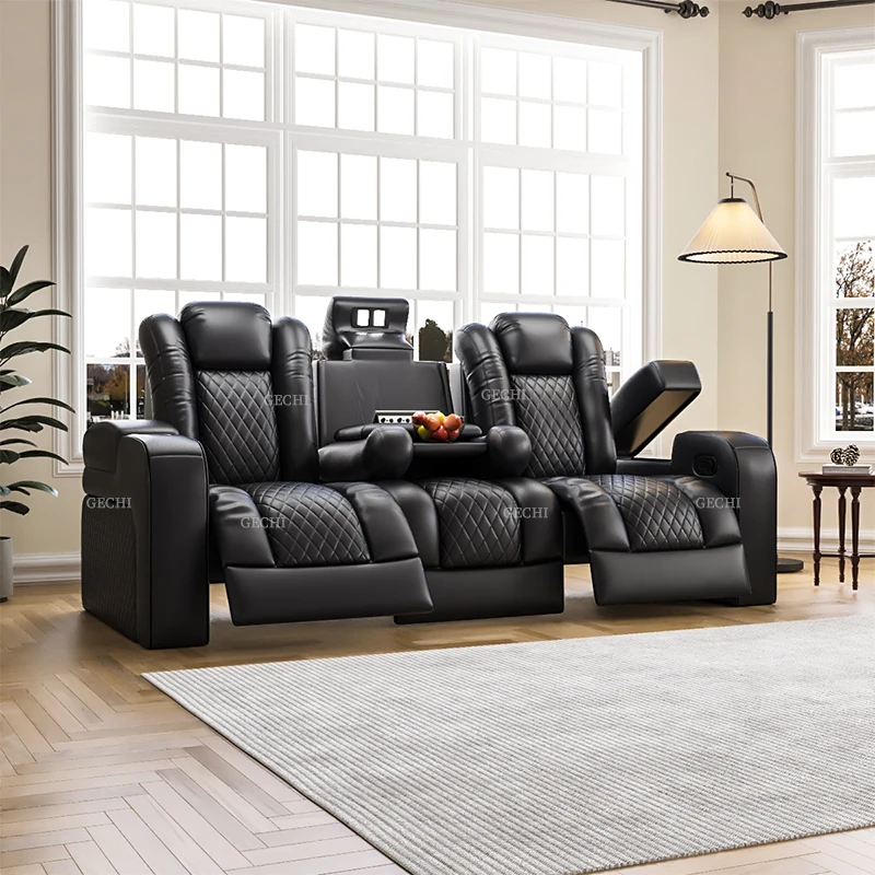 Luxury Theater Furniture Black - огляд і ціна Home Cinema Recliner Chairs