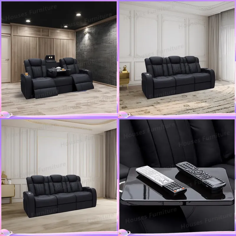 Leather Recliner Sofa Home The - огляд і ціна Home Cinema Recliner Chairs