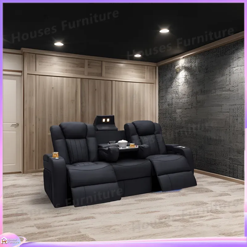 Leather Recliner Sofa Home The - огляд і ціна Home Cinema Recliner Chairs